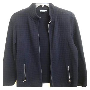 Zippered Navy Jacket